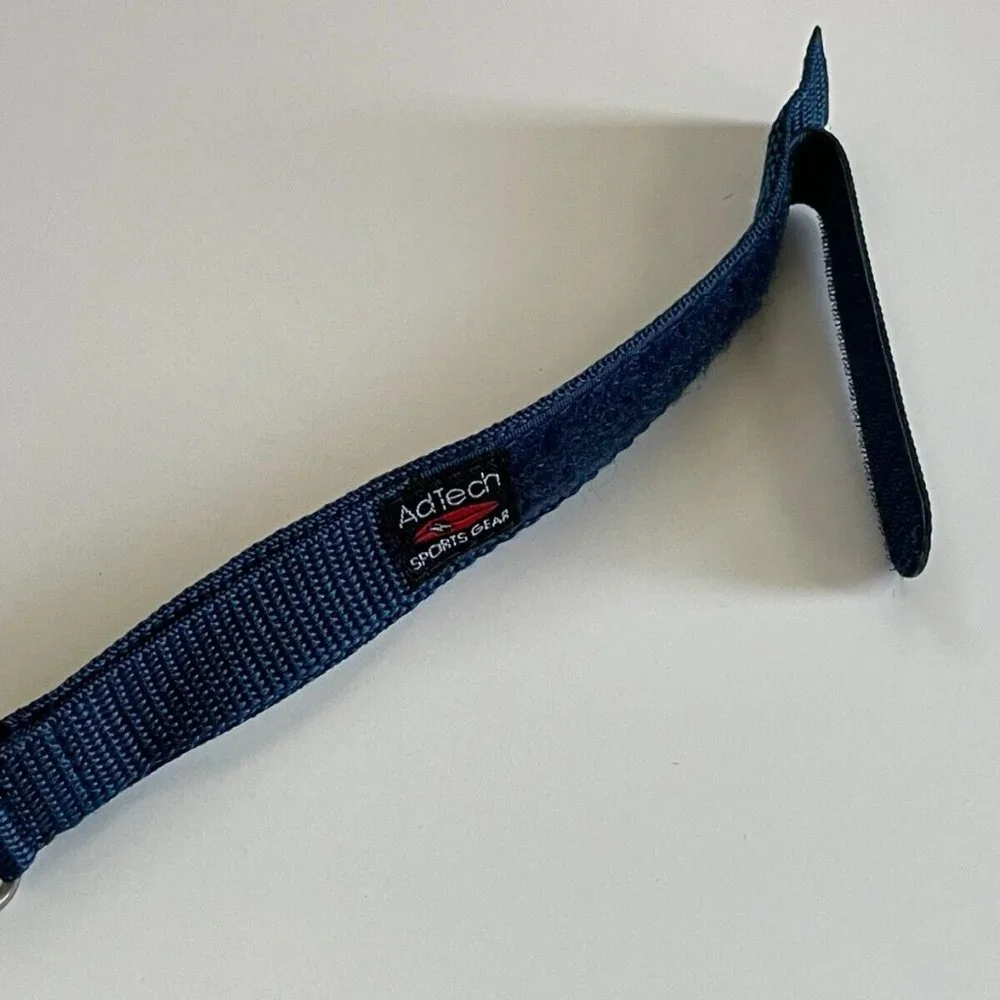 Unbranded Replacement Band Strap Nylon Blue Sport Adjustable Band Size 20-24mm